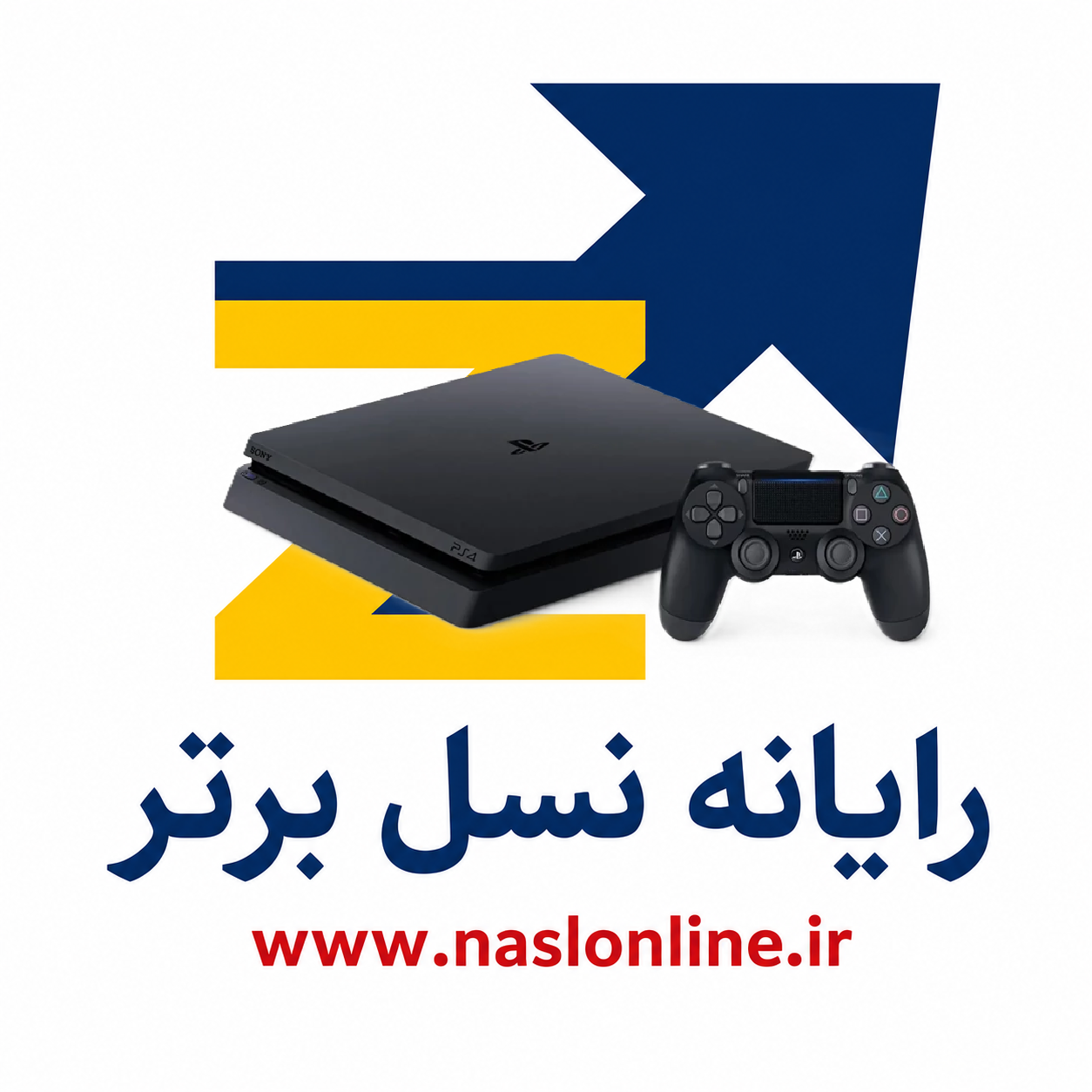 کنسول بازی Sony PlayStation 4 Slim 512GB جیلبریک همراه با دو دسته اورجینال و فول بازی – آماده اجرا و تست سلامت