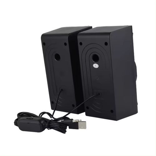 اسپیکر دوتکه سیمی کیسونلی مدل U-9003 – صدای استریو ۶ وات با طراحی جمعوجور و نصب آسان