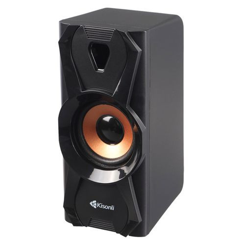اسپیکر دوتکه سیمی کیسونلی مدل U-9003 – صدای استریو ۶ وات با طراحی جمعوجور و نصب آسان