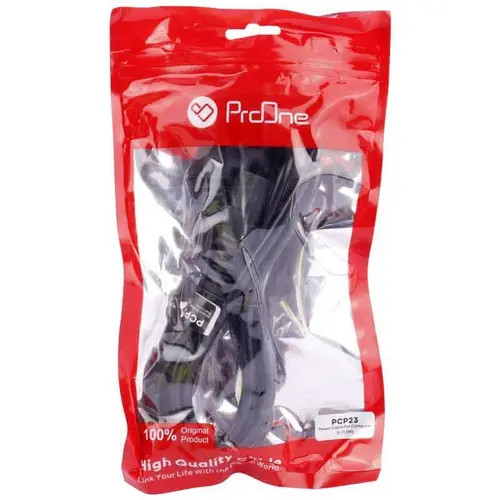 کابل برق ProOne مدل PCP23 طول ۱.۵ متر – انتقال مطمئن جریان برق با طراحی بادوام