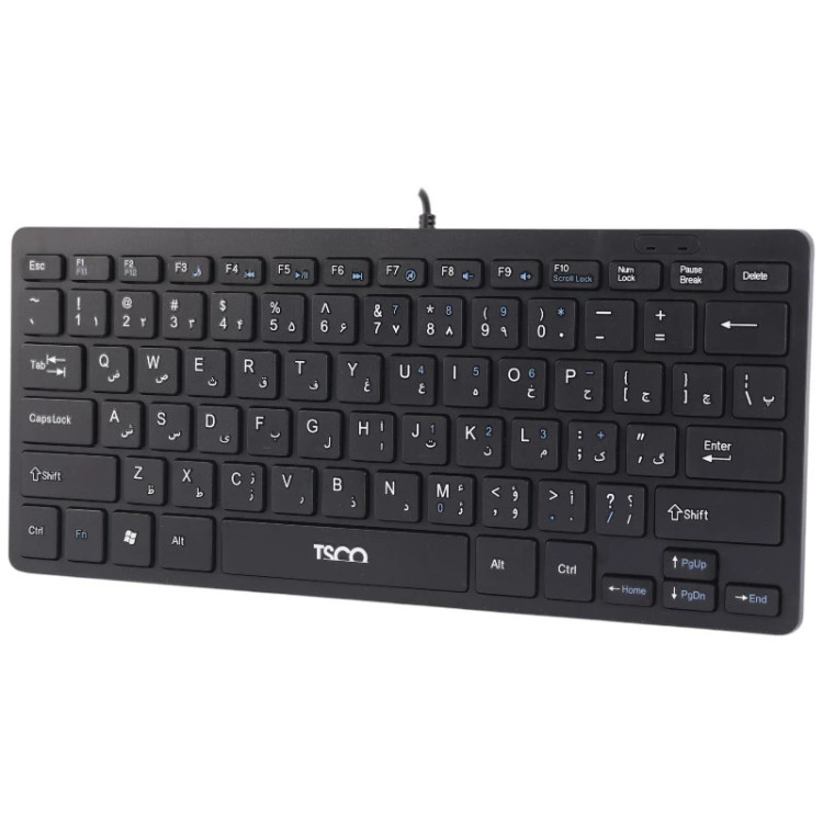 ⌨️ کیبورد تسکو مدل TK 8044 جمعوجور و اقتصادی برای کار روزمره