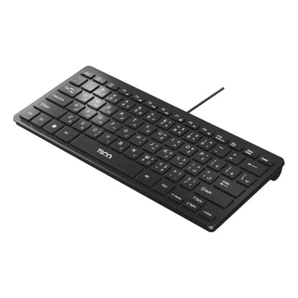 ⌨️ کیبورد تسکو مدل TK 8044 جمع‌وجور و اقتصادی برای کار روزمره