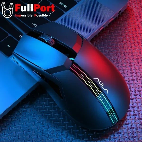 🖱️ ماوس سیمی گیمینگ آولا (AULA) مدل F813PRO