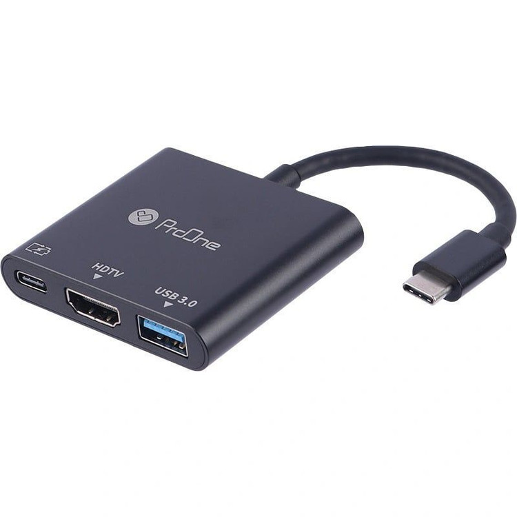 مبدل هاب چندکاره Type-C به HDMI و USB 3.0 پرووان (ProOne) مدل PHU552