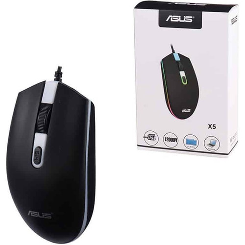🖱️ ماوس گیمینگ ایسوس مدل X5 با سیم و نور RGB