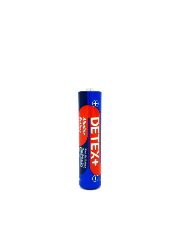 🔋 باتری نیمقلم آلکالاین دیتکسپلاس مدل DETEX+ Alkaline AAA LR03 1.5V (بسته 2 عددی)