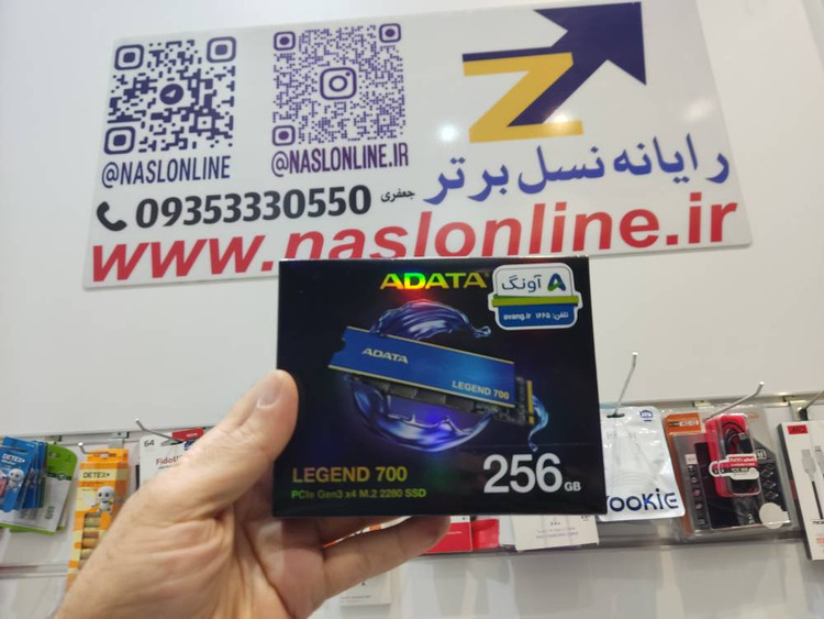 💾 اساسدی (SSD) اینترنال M.2 ایدیتا مدل LEGEND 700 ظرفیت ۲۵۶ گیگابایت PCIe Gen3 x4 با گارانتی 60 ماهه آونگ