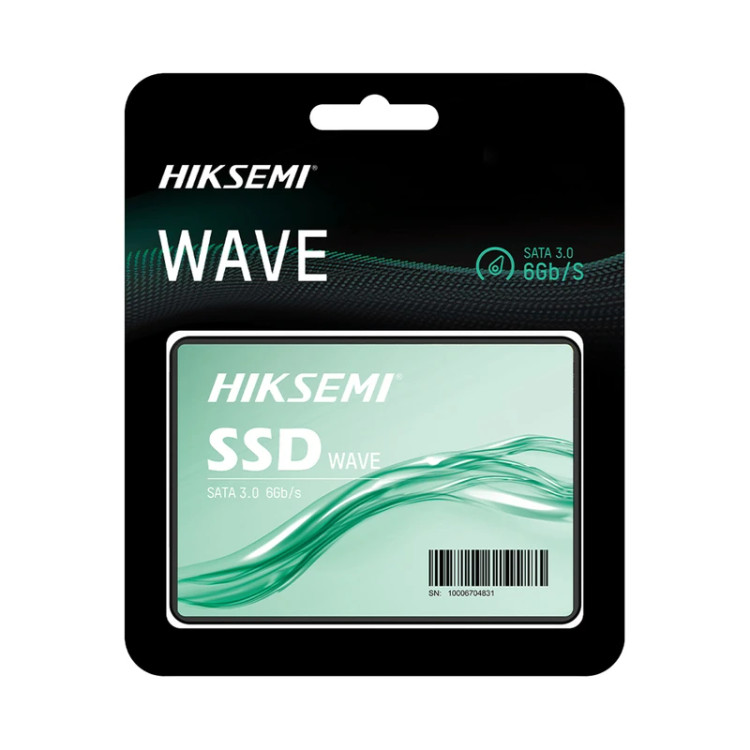 💾 اساسدی (SSD) اینترنال هایکسمی مدل Wave(S) ظرفیت ۲۵۶ گیگابایت SATA با گارانتی 60 ماهه آونگ