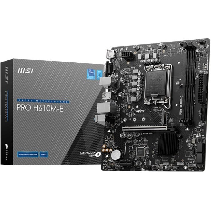 🖥️ مادربرد ام‌اس‌آی MSI PRO H610M-E DDR5